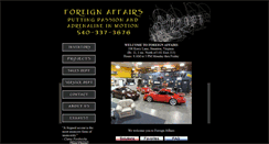 Desktop Screenshot of foreignaffairs.us